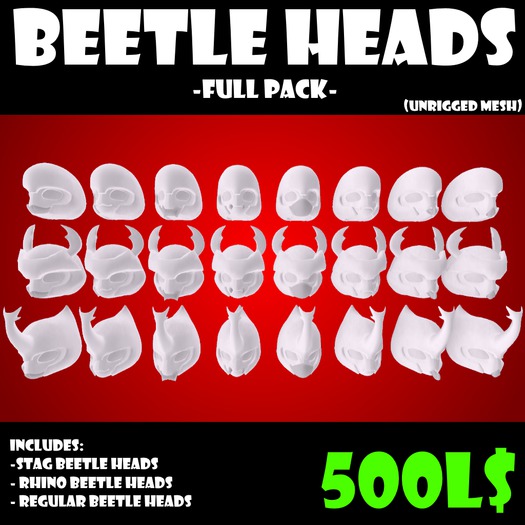 ZCC - Beetle Heads (Full Pack)