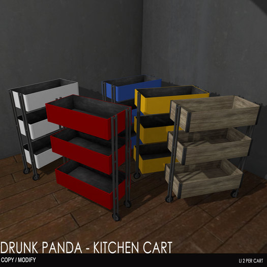 Drunk Panda - Kitchen Cart - MESH Fatpack