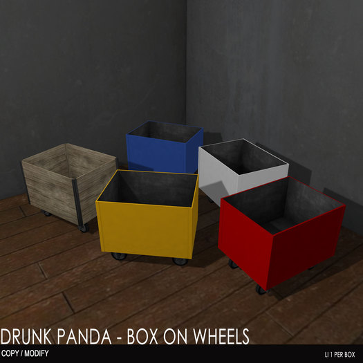 Drunk Panda - Box On Wheels - Fatpack
