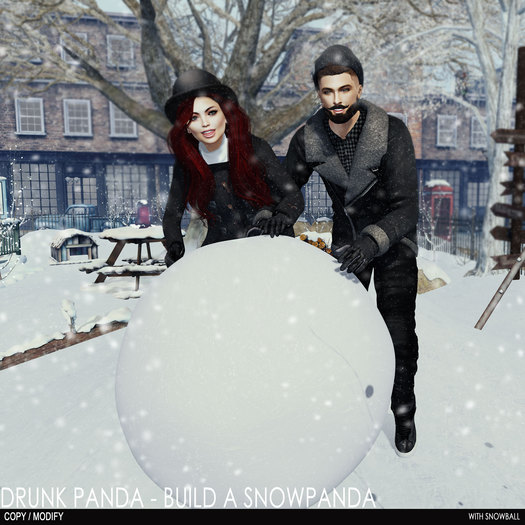 Drunk Panda - BuildASnowpanda - Couple