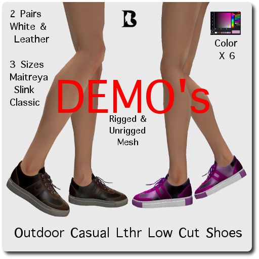 Blackburns Outdoor Casual Lthr Low Cut DEMO for Flat Feets