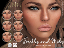 .:JUMO:. Freckles and Moles - Lelutka - ADD ME
