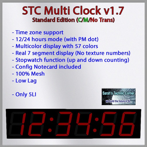 Multi Clock V1.7 Standard Edition