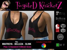 ::TwysteD Knickerz:: Loose Tank Top - BAD GIRL