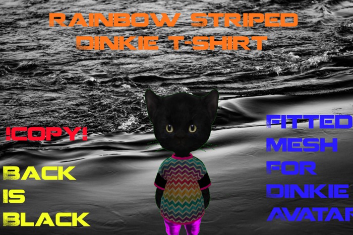 Dinkie Rainbow Stripes T-Shirt