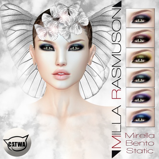 MRM "Mirella" Eyes Makeup Static/ Bento Catwa Head -  V.1.0 box