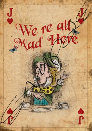 {V's} Mad Hatter Canvas