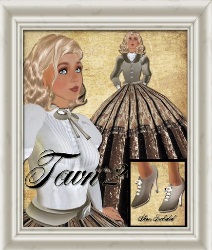 Shabby Chic Updated Town Dress 2 RESIZEABLE for CHILD or ADULT Avatar