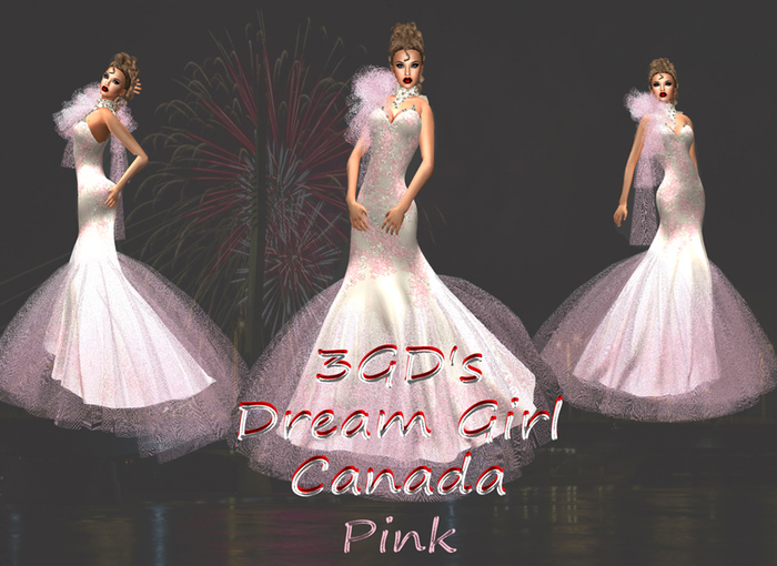 3GD's Dream Girl Canada Pink
