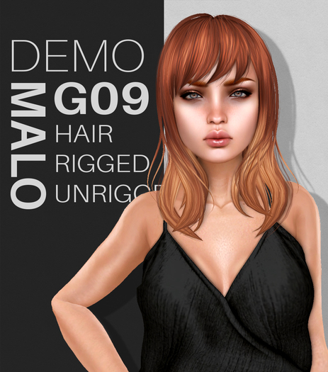 [MALO] G09 Hair -  Fatpack