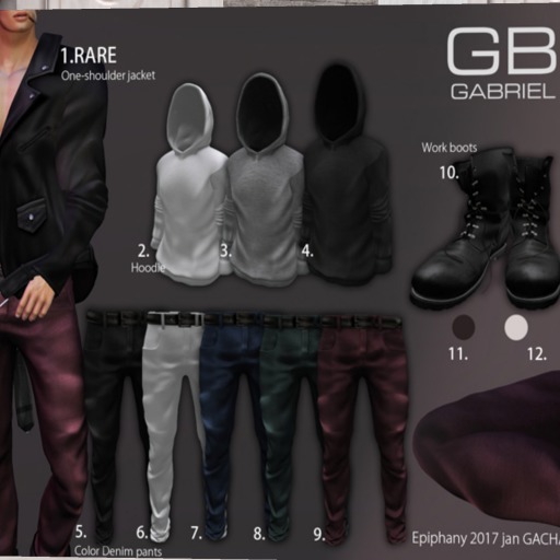 8.::GB:: Color denib pants / Green