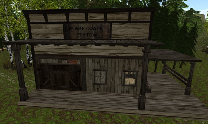 Stage Coach Station (boxed)