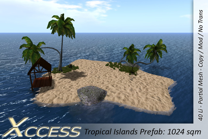 :Xccess: Delivery - Tropical Islands Prefab 1024sqm