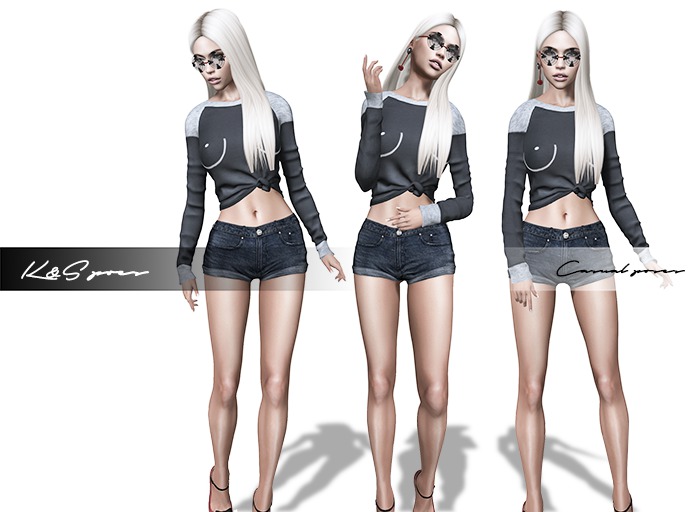 <K&S> Casual poses. Pack 2
