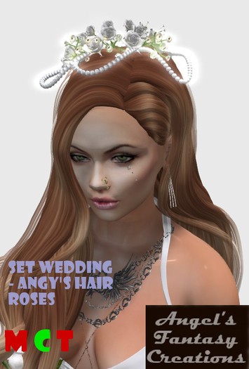 Set Wedding - Angy's Hair Roses