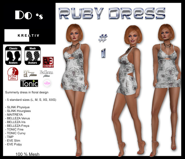 .:Do's:. RUBY Dress #1  DEMO