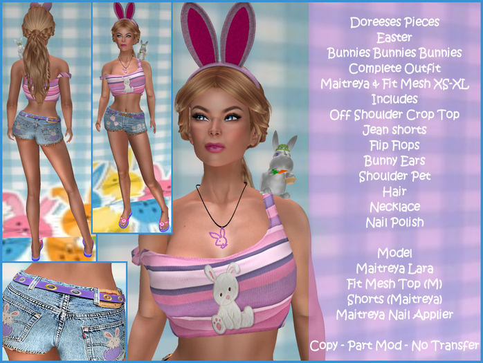 EASTER BUNNY SHORTS BOX