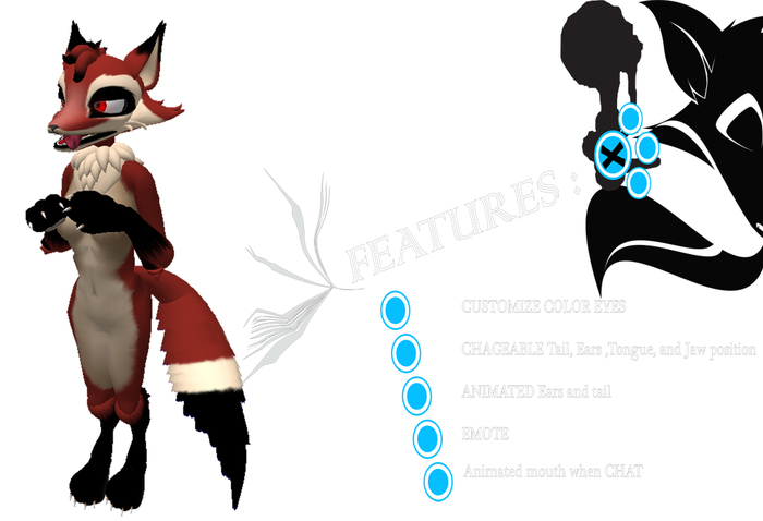 Fantasy Fox Female Red