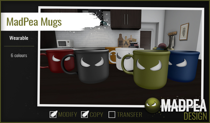 MadPea Coffee Mugs