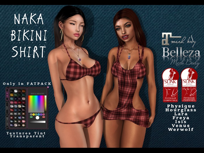 NAKA BIKINI & SHIRT #29 [Single Color]