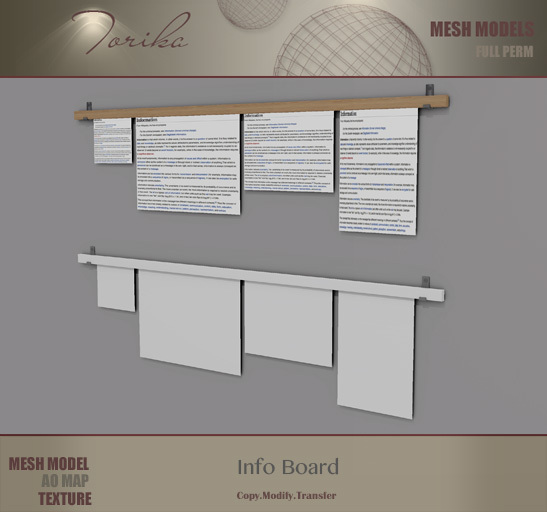 Torika INFO Board 001