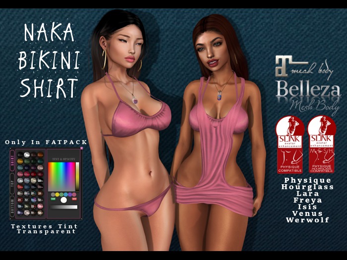 NAKA BIKINI & SHIRT #13 [Single Color]