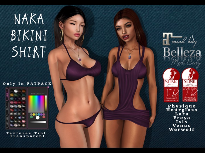 NAKA BIKINI & SHIRT #11 [Single Color]