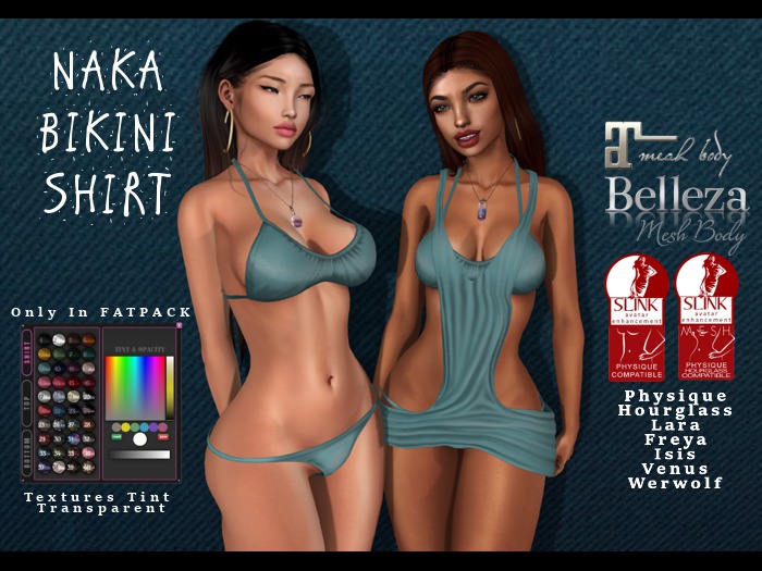 NAKA BIKINI & SHIRT #9 [Single Color]