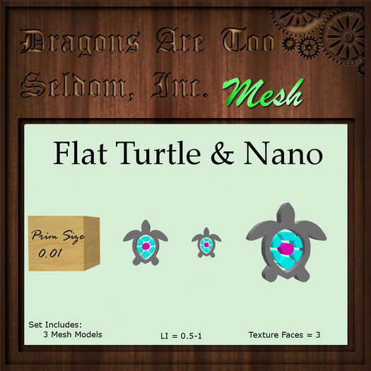 DATSI Mesh - Flat Turtle & Nano Set