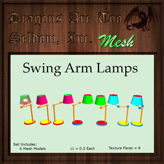 DATSI Mesh - Swing Arm Lamps Set