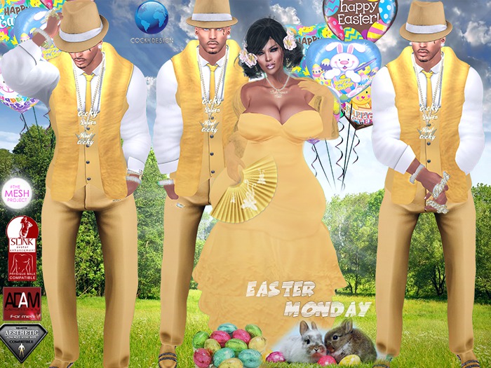 {RC} Monday  Easter Suits
