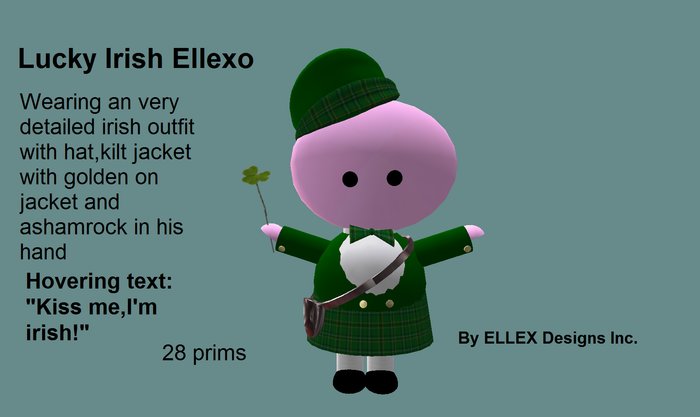 Lucky irish Ellexo in Kilt