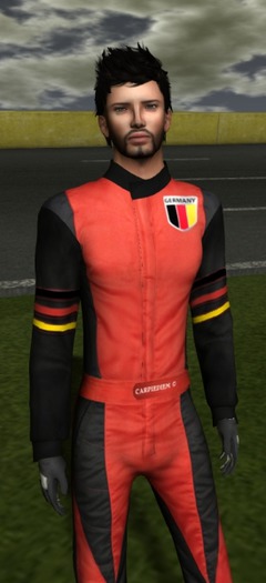 Mesh Mens Racer Outfit GERMANY