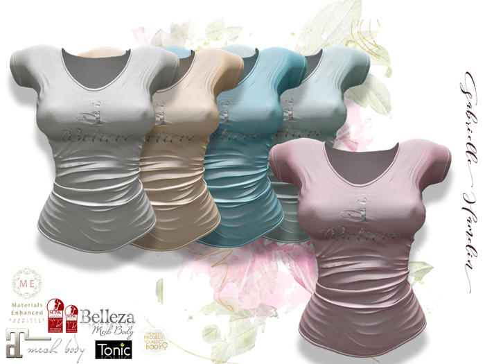 .::Pretty Jules TShirt::. IBELIEVE