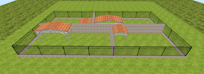 Multi Use Zoo Cage