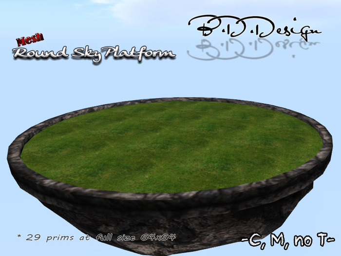 .::B.D.D::. Mesh Round Sky Platform