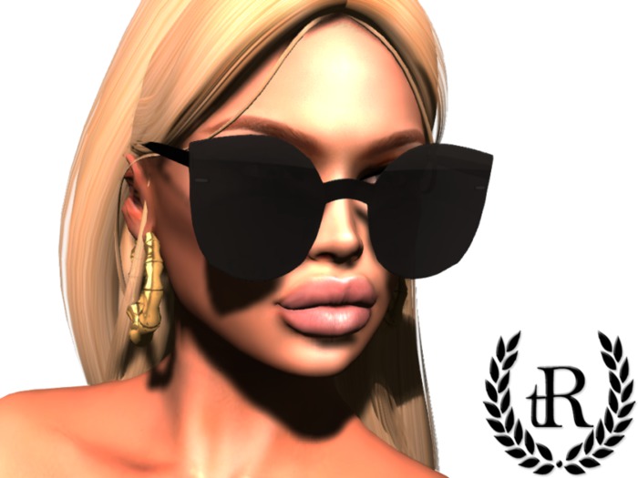 The Rove - Transparent sunglasses - Black