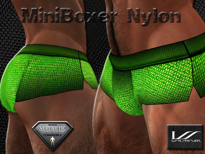 Mini Boxer Green by WhatEver