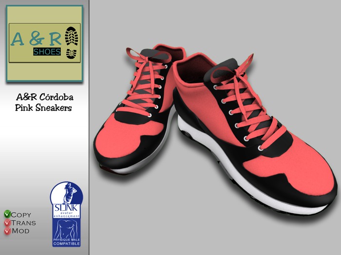 A&R Cordoba Pink Sneakers