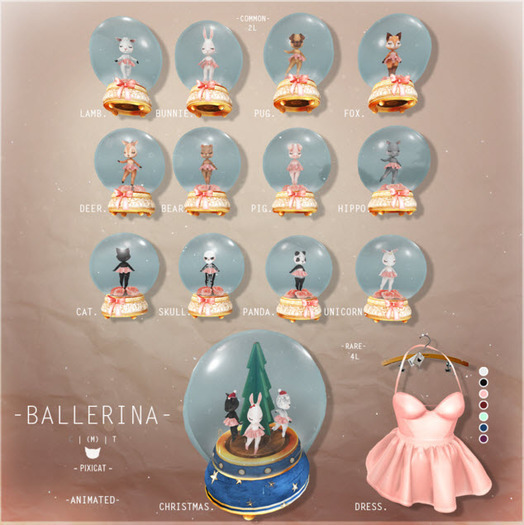 -Pixicat- Ballerina.Fox