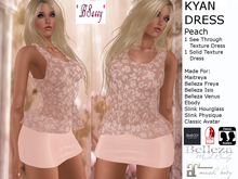 *BSASSY* KYAN DRESS PEACH