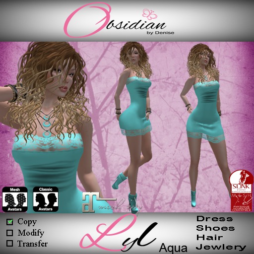 ::OBD:: Lyl Aqua Complete Outfit  