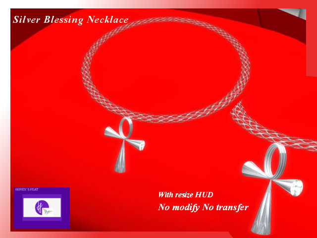 SILVER BLESSING NECKLACE #1.5.1No modify No trasfer Vendor MP