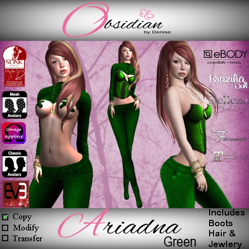 ::OBD::Ariadna Green Shopping Bag [Wear It]