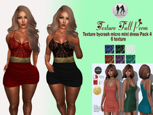 Texture bycrash micro mini dress pack 4