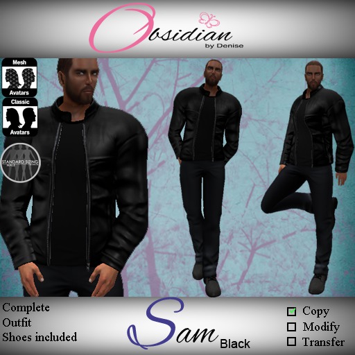 ::OBD::Sam Complete Outfit Black Shopping Bag [Wear It]