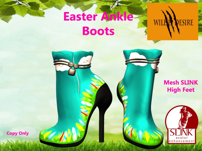 [Wilde Desire] Easter Ankle Boots
