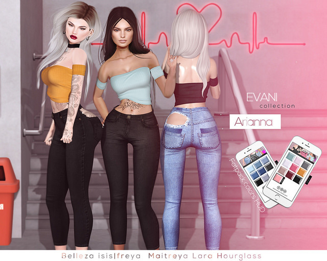EVANI- Arianna top FATPACK