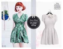 The Secret Store - Sylva Dress - Maitreya Lara, V-Tech Flatchest, Slink Physique + Hourglass - Pure