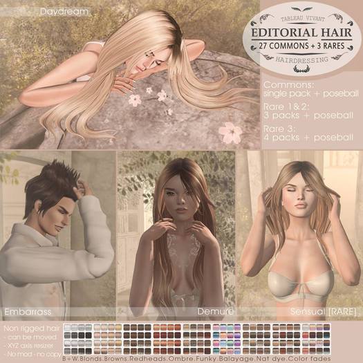 Tableau Vivant \\ Editorial hair \ Embarrass - Balayage
